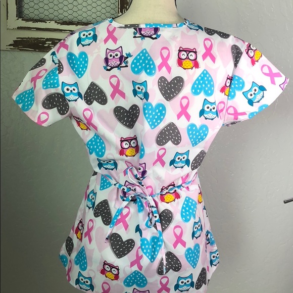 ⬇️Breast Cancer Awareness Scrubs! NWT. - Picture 3 of 4